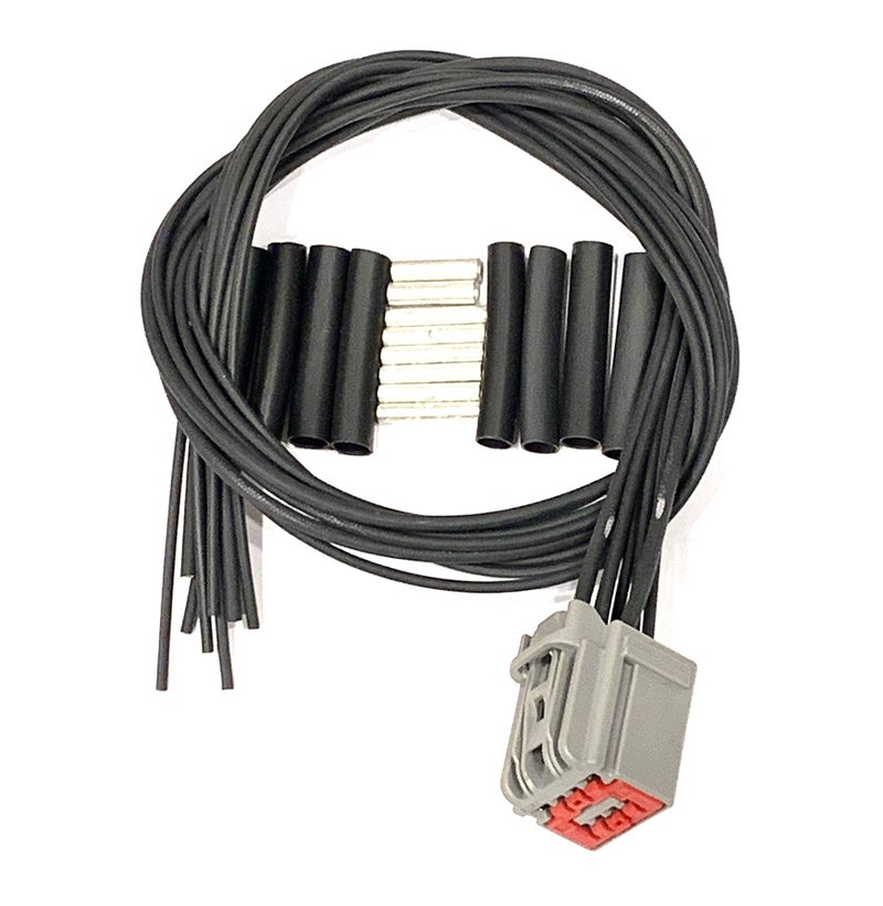 EAPP WPT-1212 / 3U2Z-14S411-DYB - 18" Pigtail 8 Position for Audio Speaker Motor Connector - Image 1